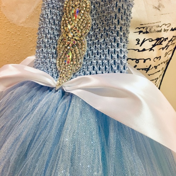 CINDERELLA couture tutu dress/costume - Picture 7 of 8